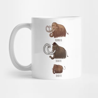 Mammoth Family Mug